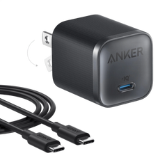 Anker Nano Charger (45W) with USB-C to USB-C Cable WM