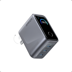 Anker Prime Charger (160W, 3 Ports, Smart Display) WM